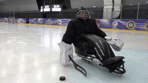 Белгородские ветераны СВО осваивают следж-хоккей