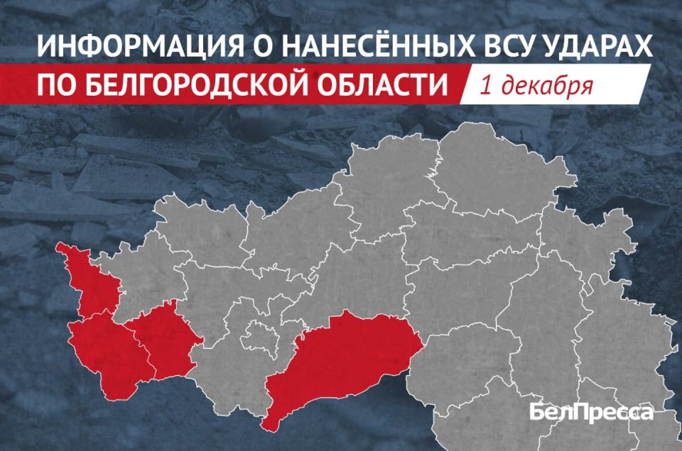 11 беспилотников ВСУ атаковали Белгородскую область за сутки