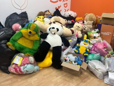 Были игрушки – стали подушки: ракитянцы активно включились в региональную акцию «ЧИСТО СВОИ. ИГРУШКИ», объявленную Министерством по делам молодёжи области