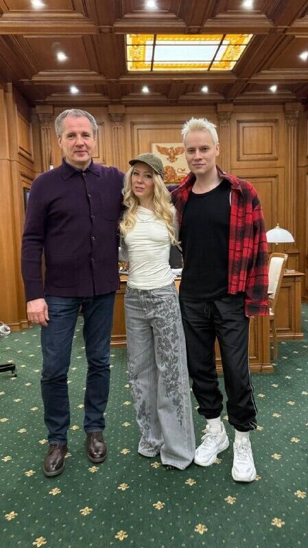 Shaman и Мизулина встретились с губернатором Белгородской области