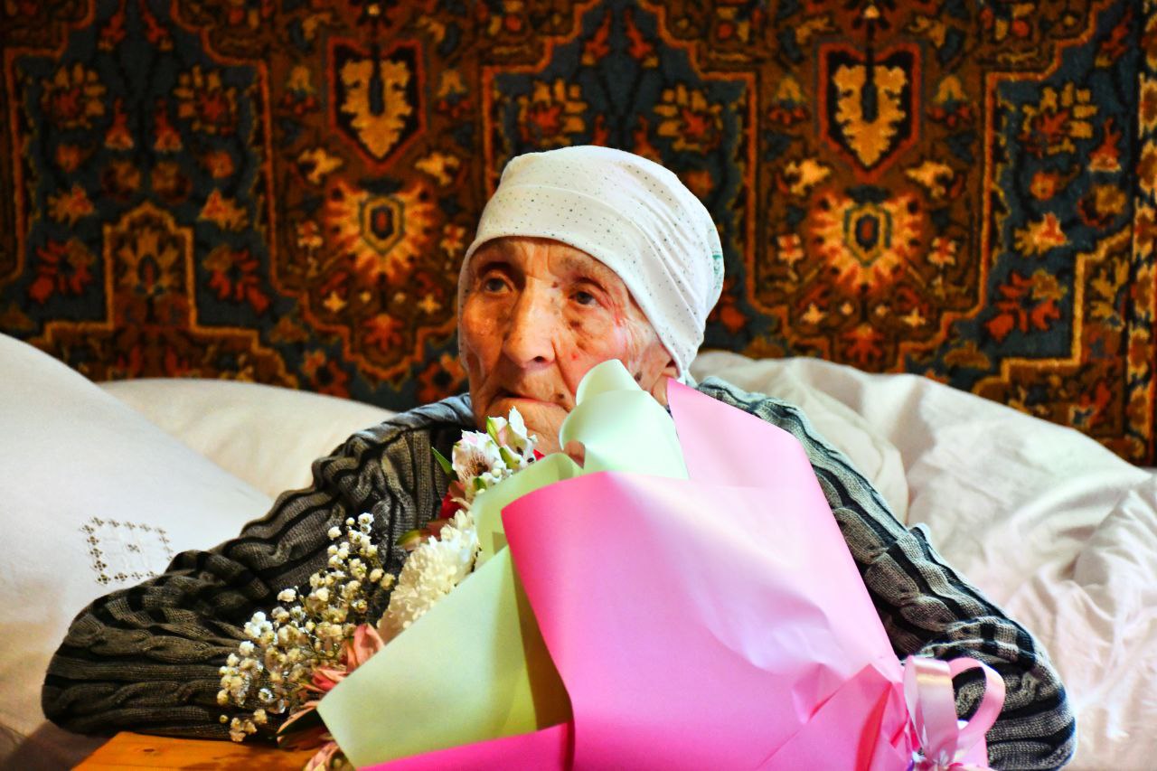 Галина Руденко: 95 лет отмечает сегодня жительница села Бабкино Екатерина Алексеевна Ельчанинова