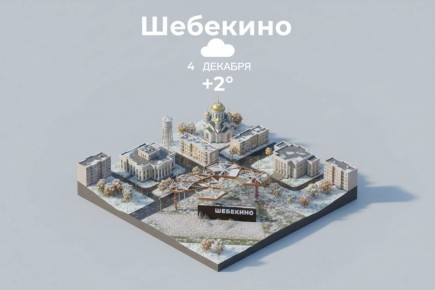 С добрым утром, город!. Погода сегодня обещает быть облачной, а максимальная температура достигнет +2° Сгенерировано ИИ. Подписывайтесь на нас в MAX