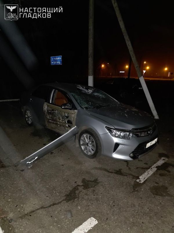 Украинский беспилотник атаковал машину председателя избиркома в белгородском приграничье