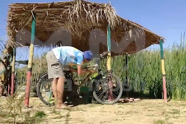 Путешественник Смагин планирует проехать всю Америку на бамбуковом велосипеде