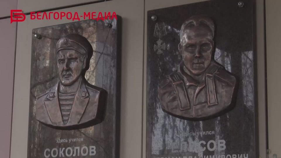 В Белгороде увековечили память Аркадия Соколова, Германа Елисова и Сергея Турчина