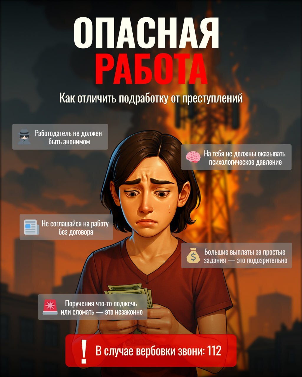 Опасная работа — сфера, в которой легко перепутать легальную подработку с противоправной деятельностью
