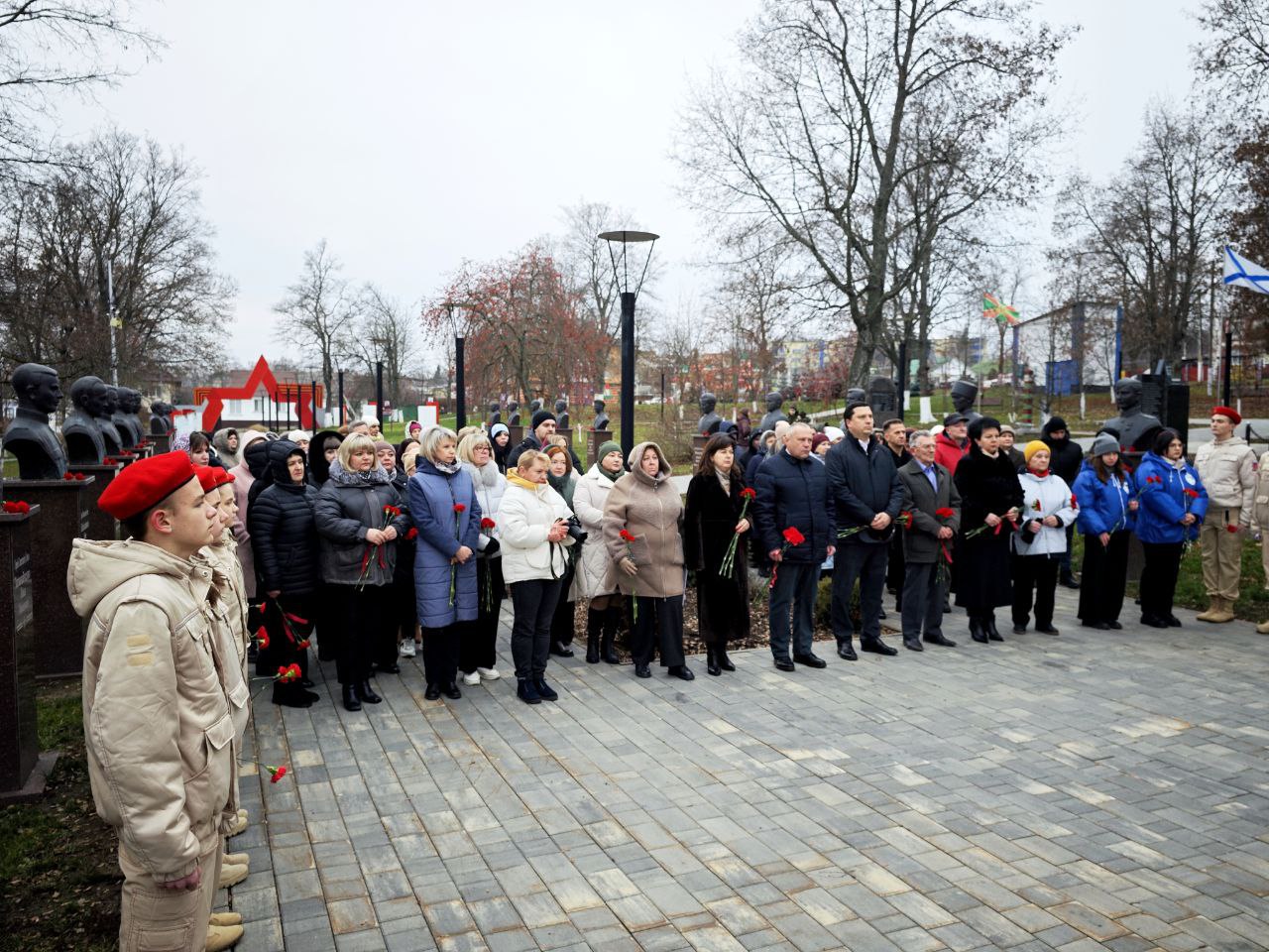 Сегодня во всех населённых пунктах нашего округа прошла акция ПАМЯТИ