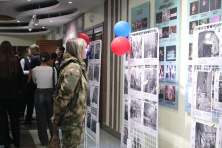 В Белгороде показали фотодокументы Второй мировой войны