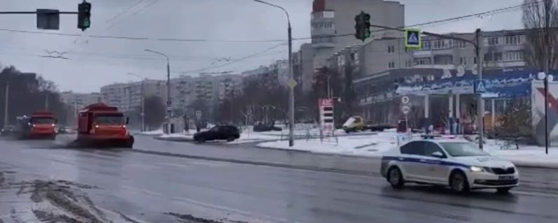 Белгородская Госавтоинспекция в связи с ухудшением погоды призывает водителей быть предельно внимательными