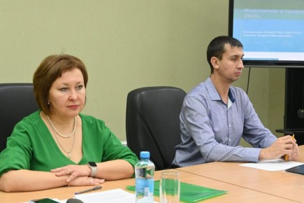 Сегодня в администрации нашего округа заместитель главы Чернянского муниципального округа по экономическому развитию Наталья Белянская провела очередное заседание Координационного совета по охране труда