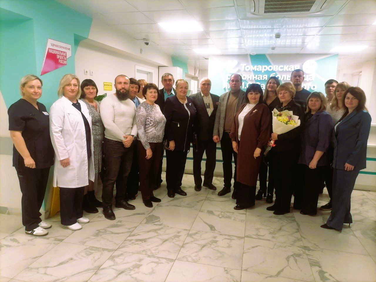 Олег Медведев: В посёлке Томаровка на базе ОГБУЗ «Томаровская РБ им. И.С. Сальтевского» состоялось выездное заседание Общественной палаты Яковлевского муниципального округа Белгородской области