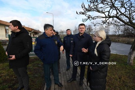 Валентин Демидов: Нахожусь на месте происшествия: в районе социального объекта в Белгороде упал боеприпас