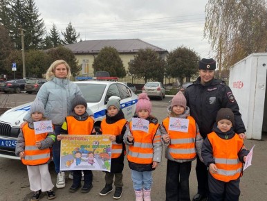 В Белгородской области активные родители организовали рейды по профилактике ДТП с участием юных пассажиров