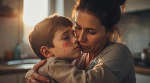 «Я думала, что сын просто замёрз на прогулке и обветрил щёки: они вспыхнули, как будто кто то хлопнул по ним ладонями. А на следующий день я увидела сыпь по всему телу», – рассказывает мама 6-летнего Артёма Наталья Зубарева