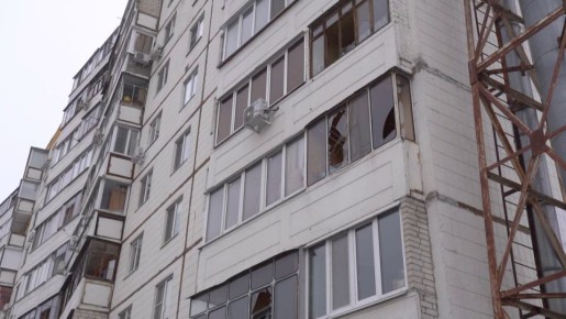 В Белгороде ликвидируют последствия двух ночных обстрелов