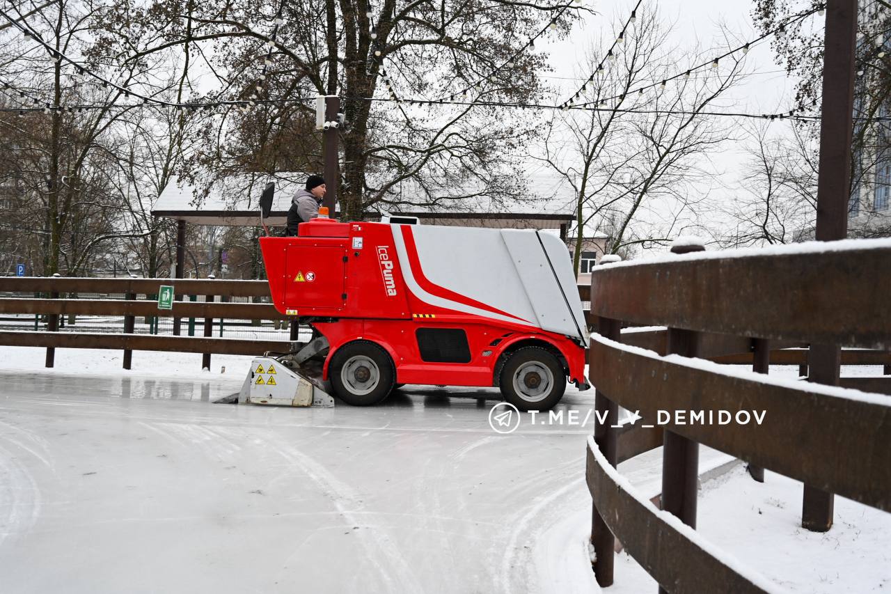 Валентин Демидов: Подготовка к открытию городских катков идёт полным ходом