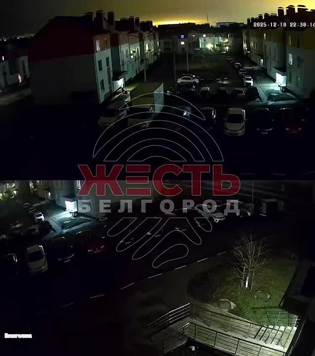 Над Белгородом сбит вражеский БПЛА, сообщают очевидцы