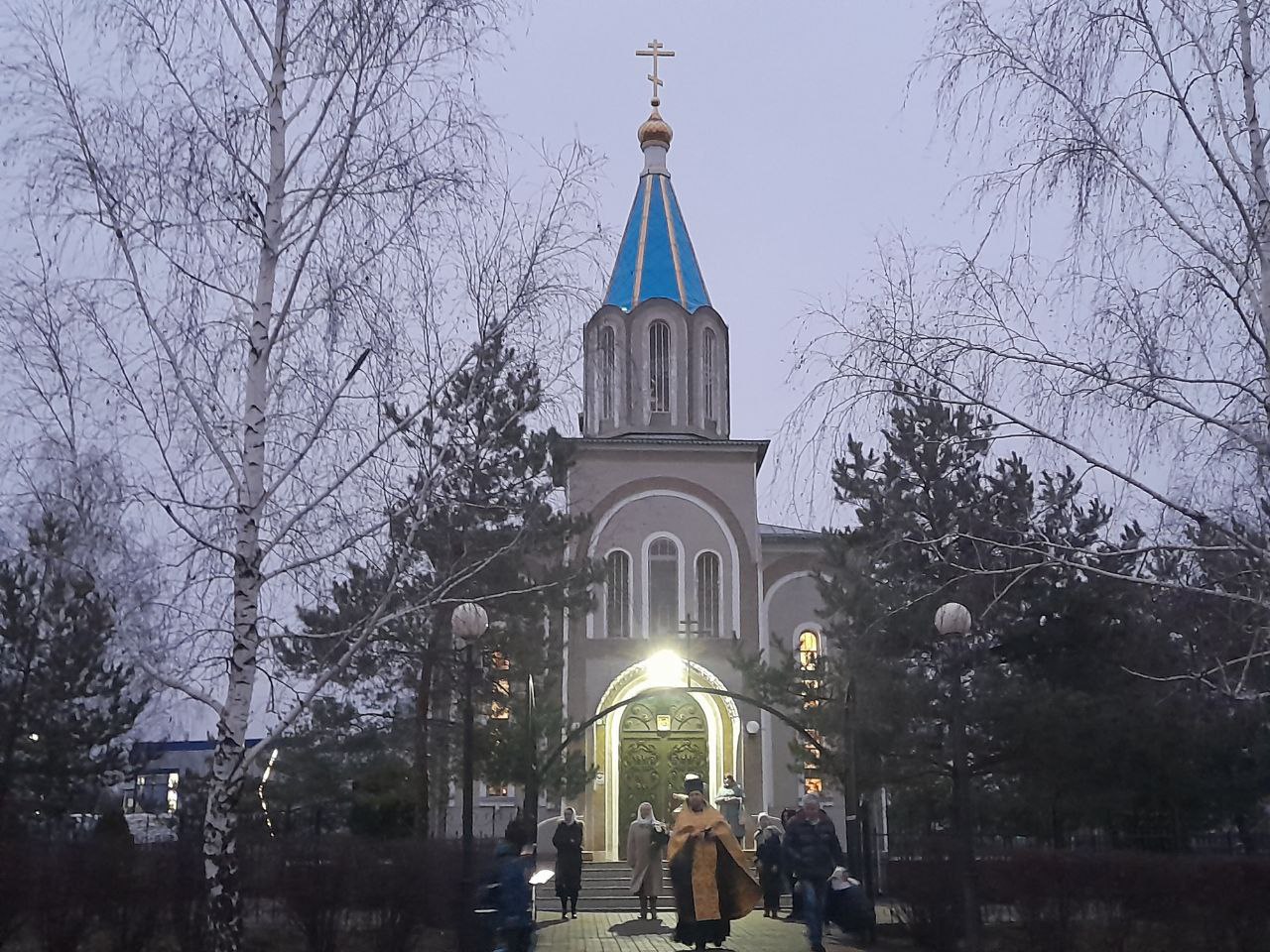 Татьяна Круглякова: Приняла участие в Божественной литургии