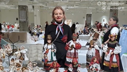 В Шанхае показали авторских кукол из Белгородской области