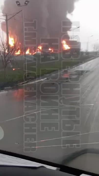 На видео — последствия ударов "Гераней" по терминалам Allseeds Black Sea в городе-порте Южный Одесской области