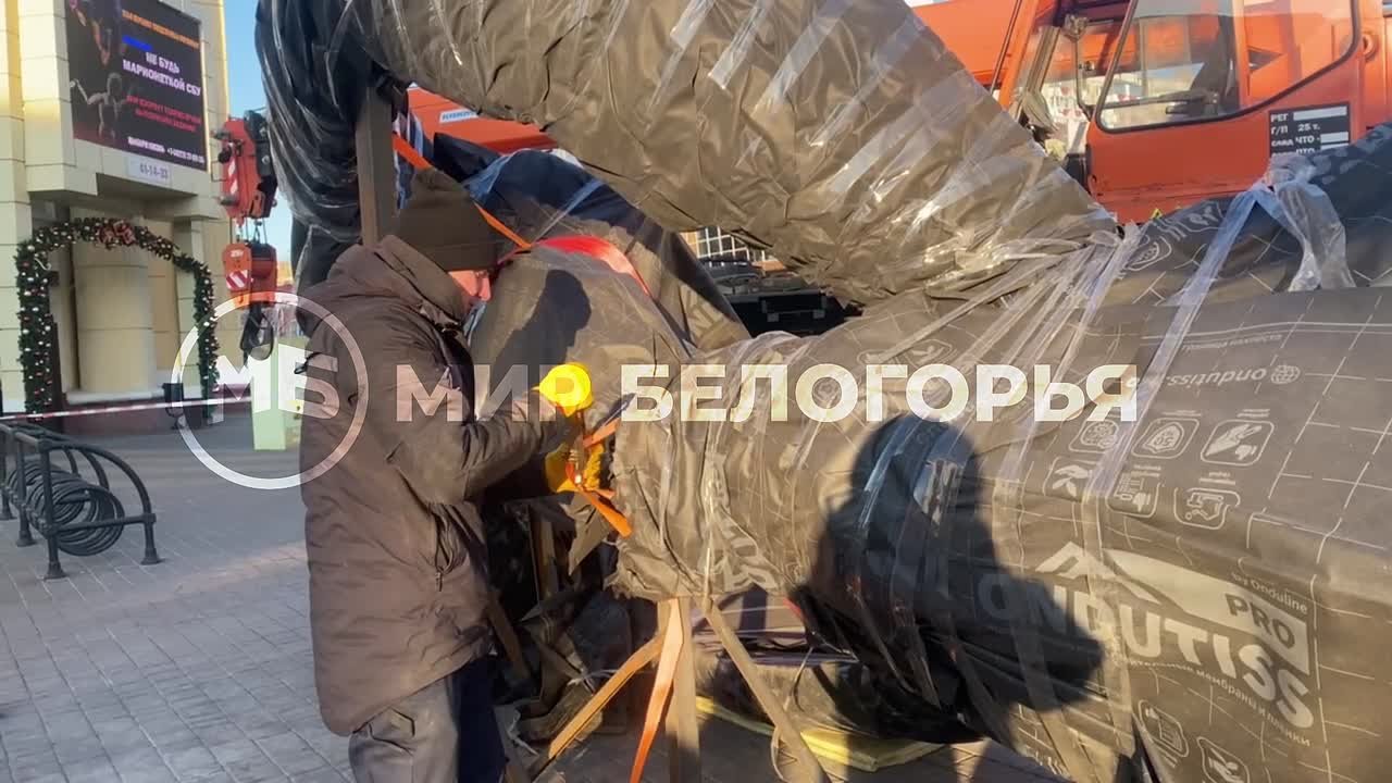 В Белгороде устанавливают мемориал в память обо всех погибших при терактах ВСУ белгородцах