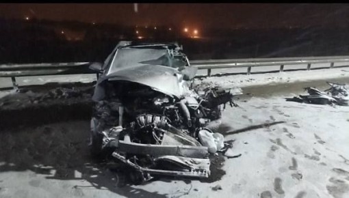 В Корочанском районе в результате столкновения грузового и легкового автомобилей пострадал водитель