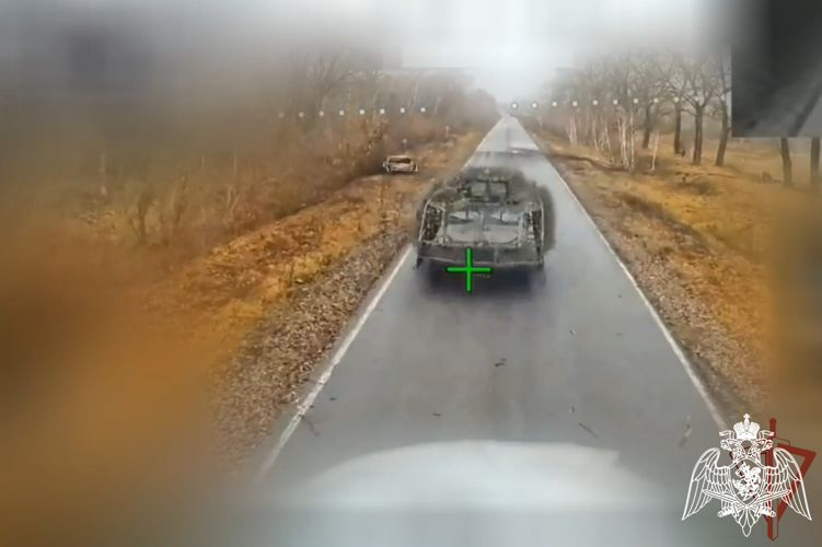 Росгвардейцы уничтожили личный состав и бронетехнику ВСУ на харьковском направлении