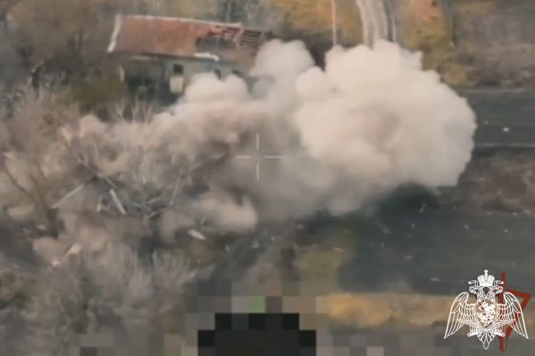 Росгвардейцы поразили пункт временной дислокации ВСУ на харьковском направлении