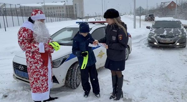 На дорогах Белгородской области дежурят праздничные патрули