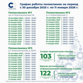 Михаил Лобазнов: Дорогие старооскольцы!. В новогодние каникулы изменится график работы социальных учреждений нашего округа, а также расписание движения общественного транспорта