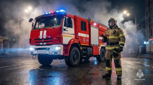 Сотрудники МЧС России напоминают правила безопасности во время новогодних праздников