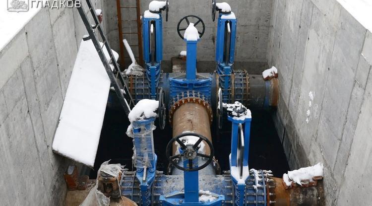 Вячеслав Гладков оценил завершающуюся стройку напорного коллектора в Белгороде