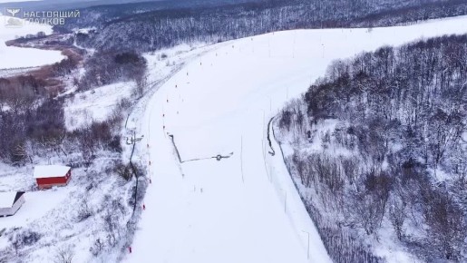 В Белгороде работает лыжная трасса «Олимпия»
