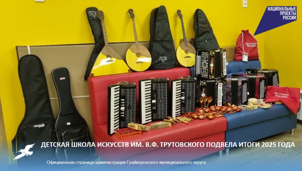 Детская школа искусств им. В.Ф. Трутовского подвела итоги 2025 года