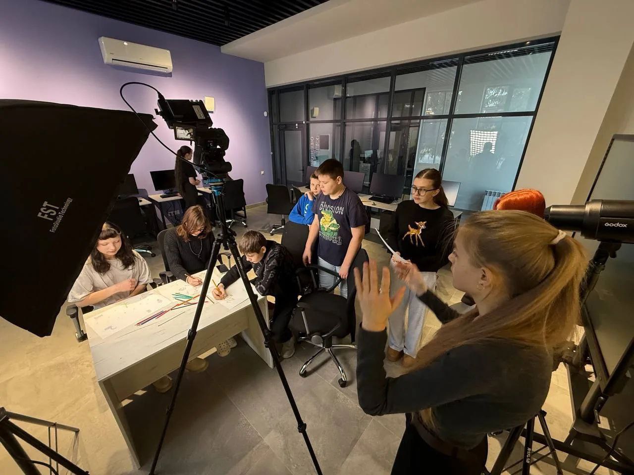 Олег Медведев: Сегодня в Школе креативных индустрий прошло увлекательное мероприятие «История в рисунках»