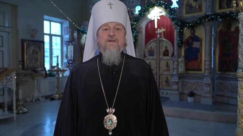 Митрополит Белгородский и Старооскольский Иоанн поздравил белгородцев с Рождеством Христовым!