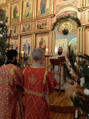 Андрей Гриднев: Сегодня вместе с жителями округа встретил Рождество в нашем храме иконы Божией Матери «Всех скорбящих Радость»