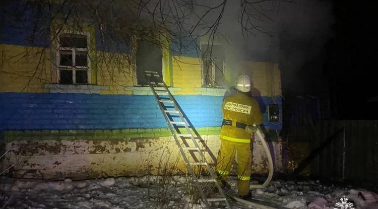 64-летний мужчина погиб при пожаре в Новооскольском округе