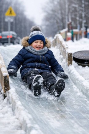 В Государственной думе предложили запретить самодельные зимние горки