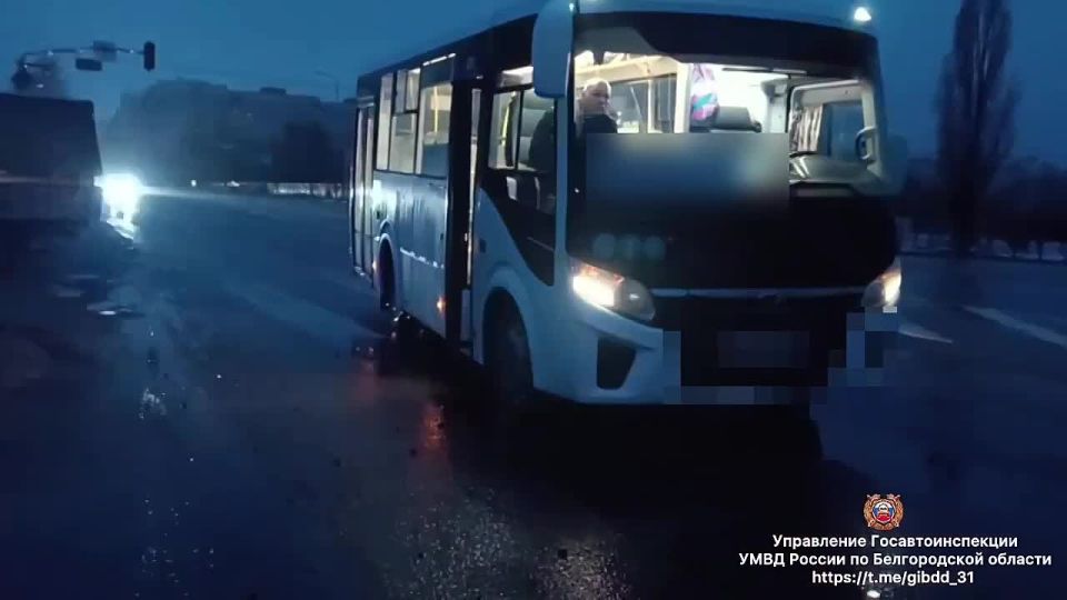 #СВОДКА_ДТП. По предварительным данным около 07 часов 10 минут в районе д. 1 ул. Буденного в г. Белгороде 42-летний водитель, управляя автобусом «Паз Вектор», совершил наезд на 77-летнюю женщину, переходившую проезжую часть...