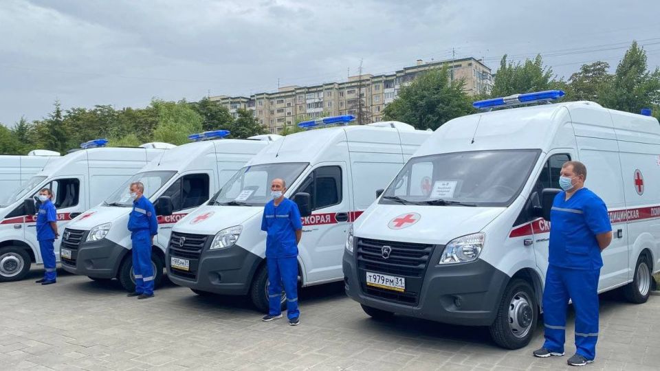 1 Белгородские медики получили почти триста новых автомобилей