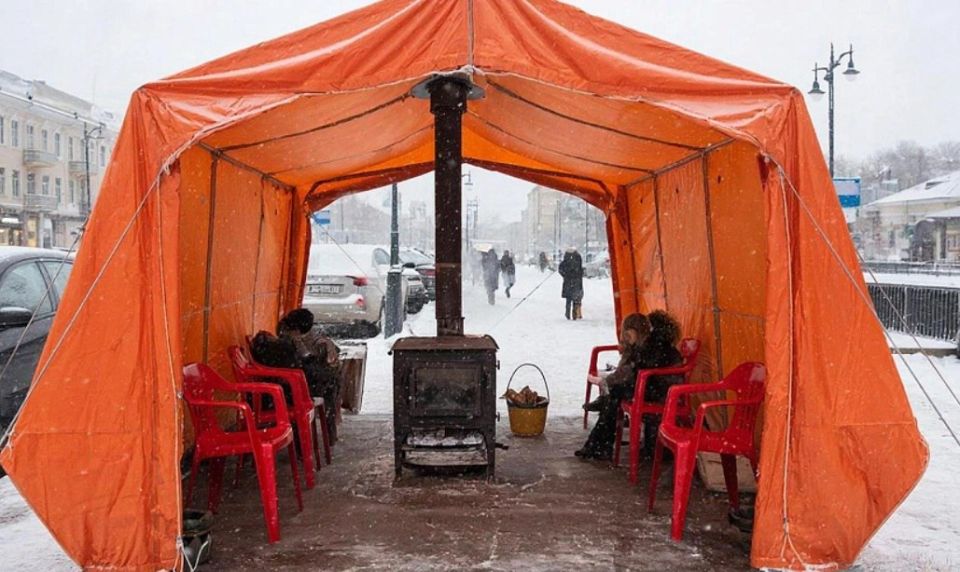 1 В Белгородской области начали работу пункты обогрева для жителей