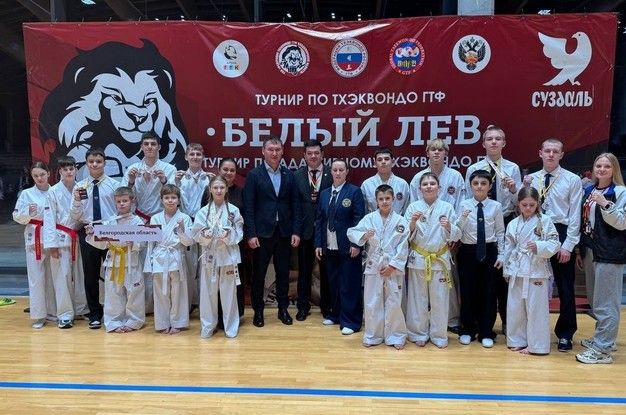 Белгородские спортсмены завоевали 12 медалей на Всероссийских соревнованиях по тхэквондо