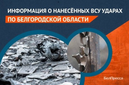 За сутки ВСУ атаковали 11 муниципалитетов Белгородской области