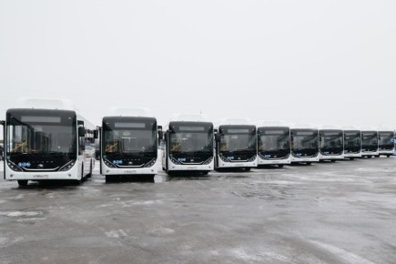 Вячеслав Гладков: Пассажирский транспорт Белгородской области пополнился 29 новыми автобусами