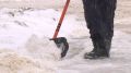 В Белгороде из-за сильного снегопада в усиленном режиме работают коммунальные службы