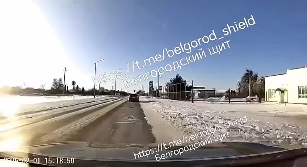 Террористы ВСУ атаковали автомобиль с гражданскими в Грайворонском районе Белгородской области