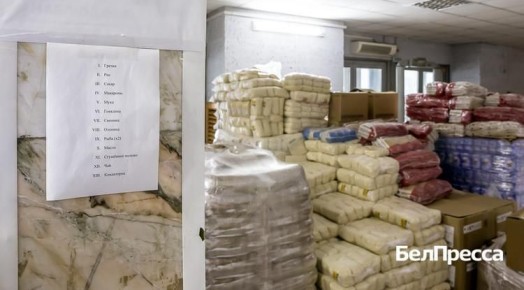 Из Ростовской области в Белгород доставили 40 тонн продуктов для жителей приграничья
