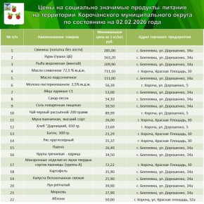 Николай Нестеров: Продолжаю делиться подборкой цен на социально значимые продукты питания