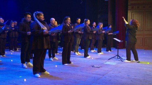 В белгородской филармонии отметили юбилей главного дирижёра академического хора